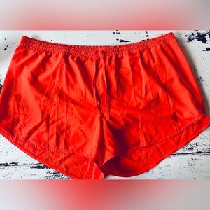 Bright Orange Go Dry Shorts NWT